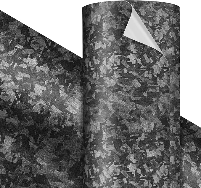 VViViD Premium Ghost Metal Forged Dark Grey Craft Vinyl Roll 1ft x 5ft – by VVIVIDVINYL