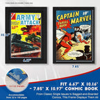 JupDec Comic Book Frame, Premium Wood Display Case - Image 2