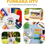 FUNKAKA Heat Transfer Vinyl Bundle - Image 7
