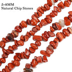 456 PCs Natural Chip Stone Beads, 5-8mm Irregular Multicolor Gemstones Loose - Image 3