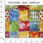 100% Cotton Fabric by the Yard – Turkish Quality Quilting & Sewing Fabric - Image 3