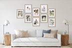 Sheffield Home 9 Piece Gallery Wall Frame Set, 11x14 Inch, Light Natural - Image 6