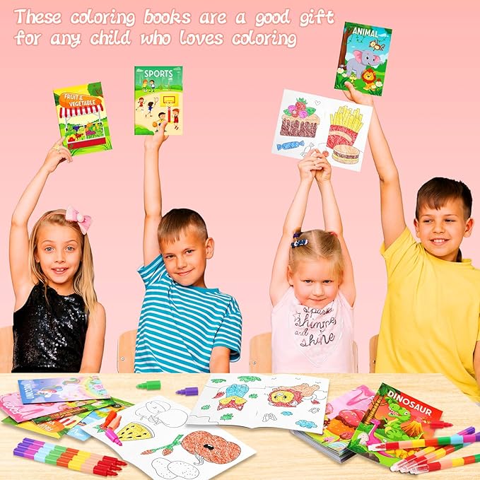 BenLouis Coloring Books Party Favors Bulk Mini Coloring Books - Image 6