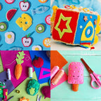 MECCANIXITY Adhesive Felt Sheets, Felt Fabric Crafts Back Adhesive Felt Sheets - Image 5