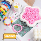 Plastic Pony Beads, for Bracelet, Hair Braiding, Friendship Bracelets, Jewelry - Image 3