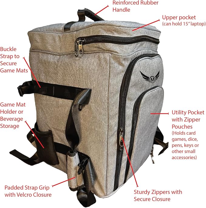 Ultimate Board Game Travel Bag – Durable Storage Case - Image 3