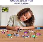 Skillmatics Aqua Puffs 3D Art Kit – Princesses & Unicorns, Mess-Free Toy | - Image 2