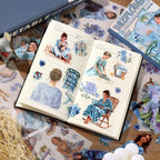Auguro Winter Home Girls Scrapbooking Stickers 20 Sheets Pre-Cut 120 washi - Image 5