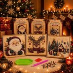 DIY Christmas Pearl Diamond Painting Art Kit by Unknown