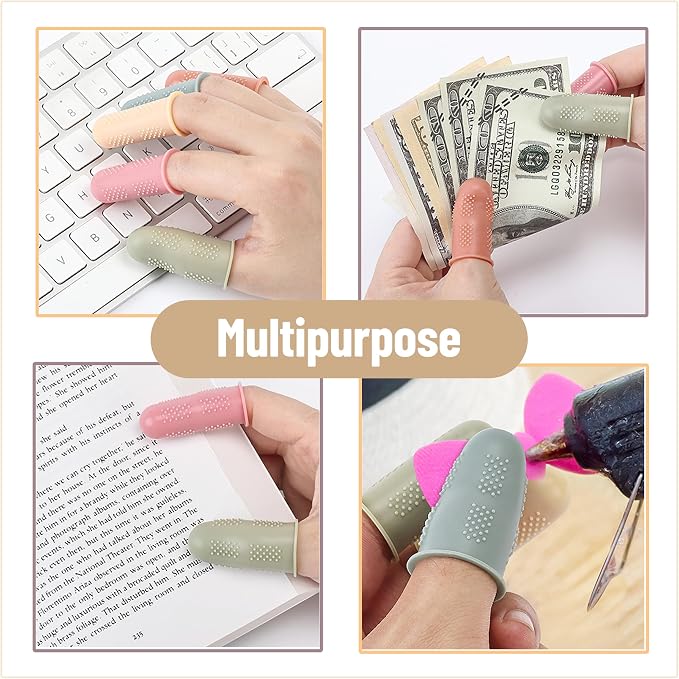Mr. Pen- Hot Glue Gun Finger Protectors, Rubber Fingers Tips, Rubber Finger - Image 7