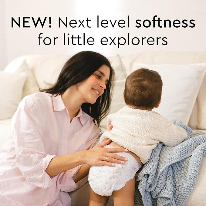 LILLYDOO Diaper Pants Toddlers - Size 6 (29+ lbs), Monthly Supply (114 Count), Skin-Friendly, Ultrasoft, Chlorine-Free, Snug Fit & Absorbent Pull On Diapers