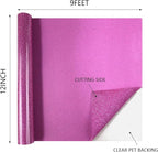 HTVVETUR Glitter HTV Vinyl Rolls Heat Transfer Vinyl - Image 2