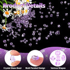 Crystal Beads, Rondelle Jewelry Beads - Image 3