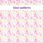 Printed TPU Jelly Faux Leather, 11.8 x 47.2 Inch Transparent Clear Jelly Vinyl - Image 3