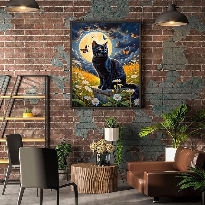 xackcme Cat Paint by Numbers for Adults - Image 5