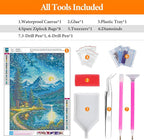 Offito Mountains Moon Lake Diamond Art Kits - Image 5