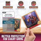 Sleeve Kings Unsettled Compatible Card Sleeves – 110 Pack, 110 x 110 mm - Image 5