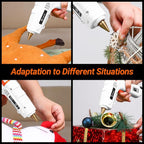 Hot Glue Gun Full Size: DEKOPRO 60/100Watt Dual Temp Hot Glue Gun Kit - Image 6