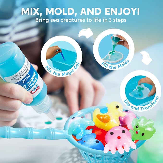 Klever Kits Water Gel Kit, Waters Pets Magic Fairy Water Gel Toy Kit - Image 6
