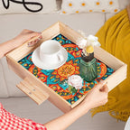 EWJRNSF Diamond Art Kits for Adults Wooden Serving Trays - Image 7