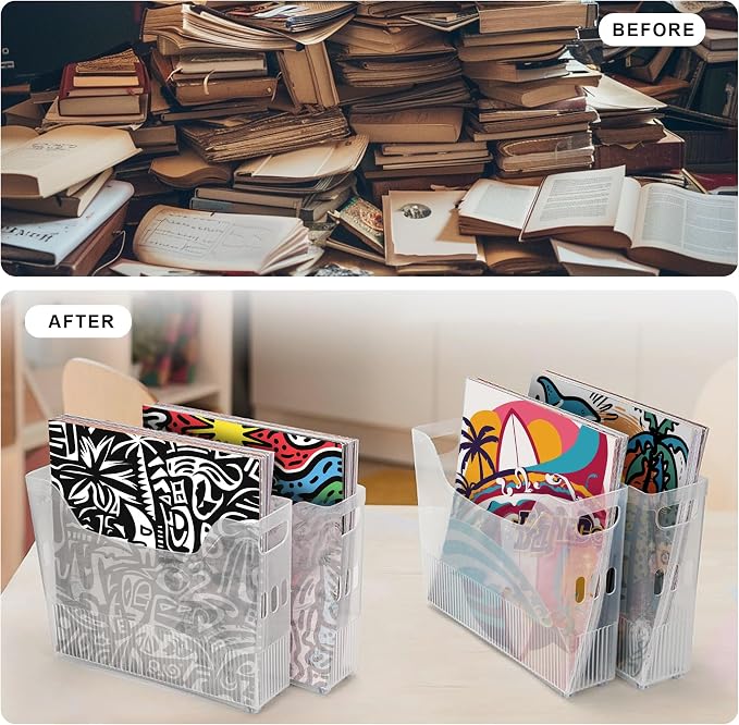 4PCS 12x12 Paper Storage, Scrapbook Paper Storage, 12x12 paper storage organizer - Image 6