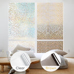 rabbitgoo Window Privacy Film, Mosaic Stained Glass, UV Blocking Reduce Heat - Image 7
