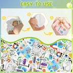 300Pcs Science Foam Stickers, Self-Adhesive Chemistry Biology Physics Stickers - Image 6