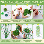 5057 Pcs Beaded Plant Kit Forever Plant Kit - Image 4