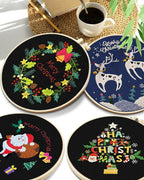 TINDTOP Christmas Embroidery Kit - Image 7
