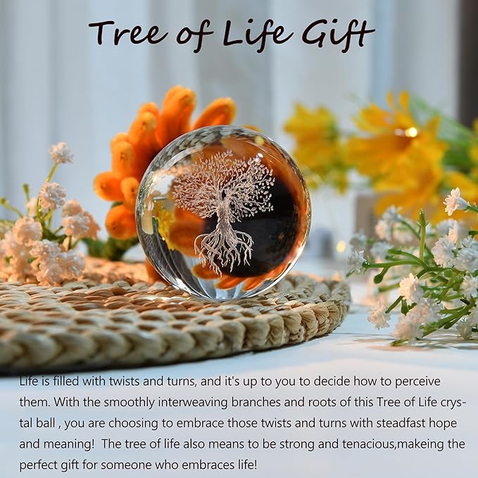 IFOLAINA Tree of Life Crystal Ball Birthday Gifts - Image 4