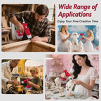 100W Cordless Hot Glue Gun Compatible - Image 6