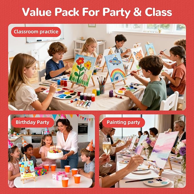 200 Pcs 5x7 Inch Small Canvas Boards - Image 7