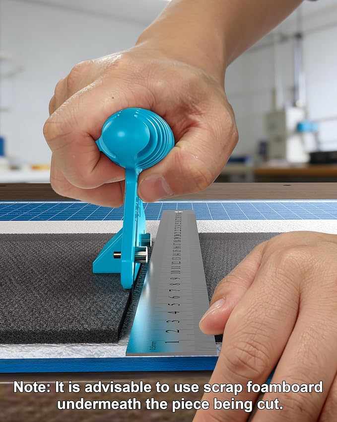 Foamboard Cutter Tool, FoamBoard Straight/Bevel Cutter Used to Cut Eva Foam - Image 7