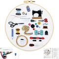 Crafmanoe Hand Embroidery Kits for Beginners Adults, Crewel Embroidery DIY Kits by Unknown