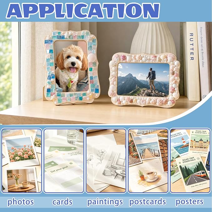 VOKOY 45 Pack DIY Wooden Picture Frames - Image 4