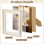 10-Pack Gold Vintage Picture Frames Set, Antique Gallery Wall Frame Set | Wall - Image 4