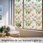 Window Privacy Film Stained Glass Window Film Decorative, Static Cling Rainbow - Image 8