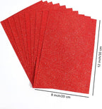 10 Sheets Glitter Paper Sheet for Easter Memorial Flag Independence Day - Image 6