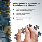 Ceaco - Thomas Kinkade - Harry Potter - Hogwart's Castle - 1500 Piece Jigsaw - Image 4