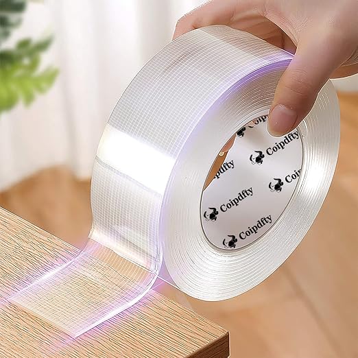 Double Sided Tape Heavy Duty for Wall Decor No Damage to Paint, Nano Two Sided - Image 4