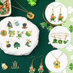 MARFOREVER 120 Pcs St. Patrick's Day Shamrock Charms - Image 4