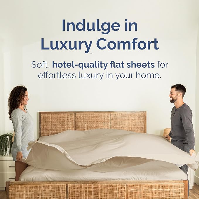 Cal King Size Flat Sheet - Image 2