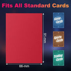 200 Pack Card Sleeves, Matte Dual Trading Card Sleeves - Image 6