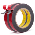 3M Automotive Acrylic Plus Tape, 0.79" x 18Ft, Dark Gray, 2 Pack | Double Sided by AdhesiveTapeAppliedtoLife