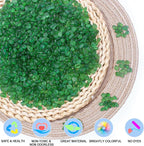 Keedolla 3 Lb Green Fish Tank Gravel Aquarium Frosted Glass Rocks, 6-9mm Mini - Image 2