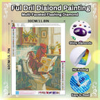 HITO Chicken Diamond Painting Kits - Image 2