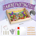 EWJRNSF Diamond Art Kits for Adults Wooden Serving Trays - Image 2