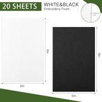 Innconee 20 Pcs 3mm Embroidery Foam EVA Foam Sheets - Image 2