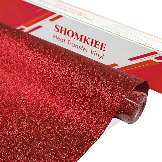 Glitter Red HTV by SHOMKIEE