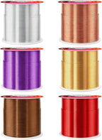 Mandala Crafts 20 GA Purple Brown Red Assorted Anodized Aluminum Craft Wire | - Image 2